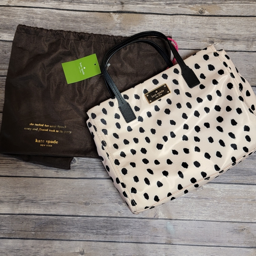 Kate Spade Small Loden Flamingo Dot